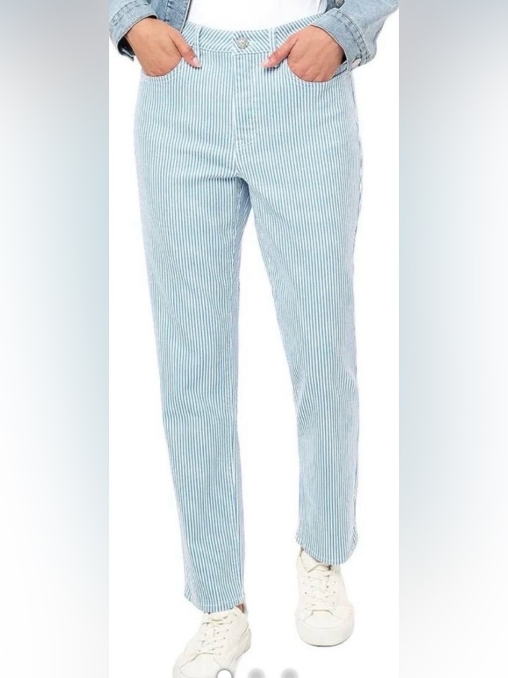 Seven7 Striped Jeans